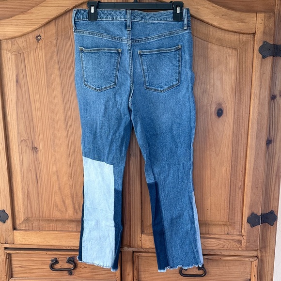 Universal Thread Patchwork Blue Jeans - Picture 7 of 8